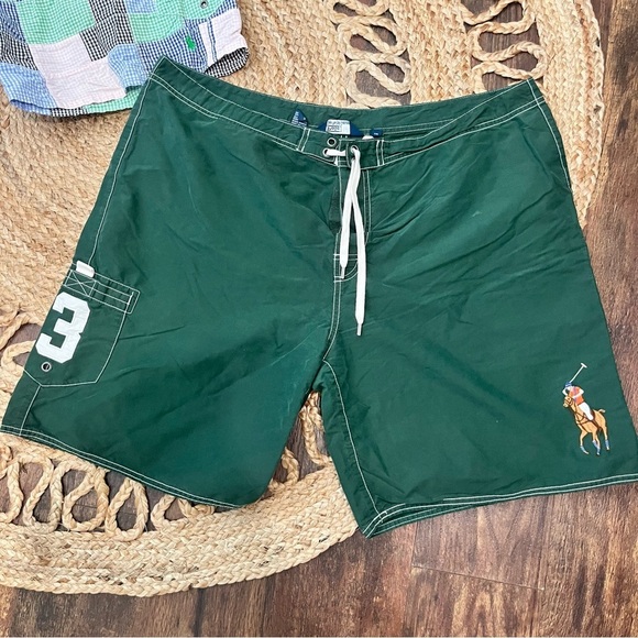 Lot of 2 Polo Ralph Lauren Swimming Trunks Size 40 - Picture 2 of 6